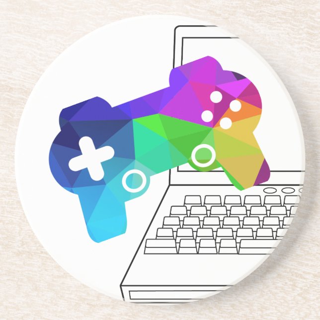 sandstone gaming coaster (Front)