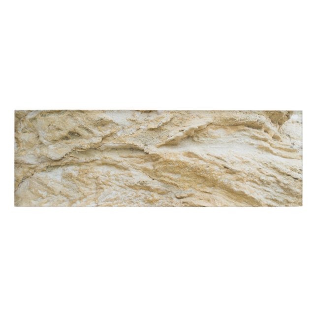 Sandstone pattern name tag (Front)