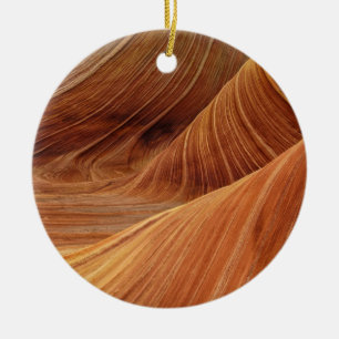 Sandstone Rock Formations Ceramic Tree Decoration