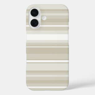 Sandstone stripes  iPhone 16 case