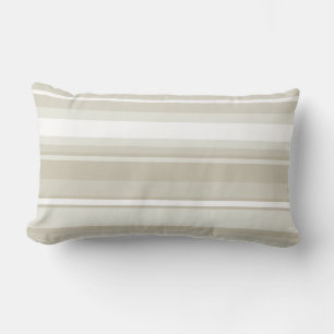 Sandstone stripes lumbar cushion