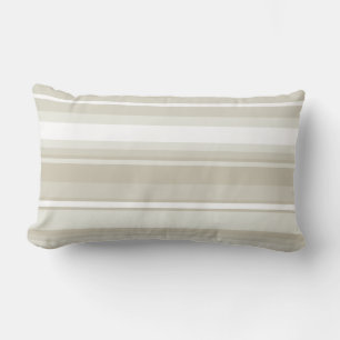 Sandstone stripes lumbar cushion
