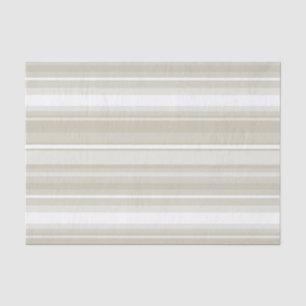 Sandstone stripes tissue paper