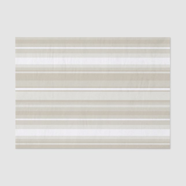 Sandstone stripes tissue paper (Front)