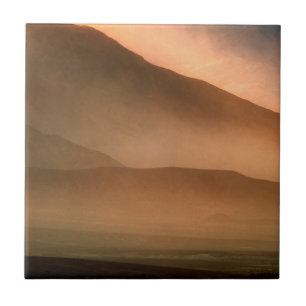 Sandstorm at Mesquite Sand Dunes, Sunset Tile