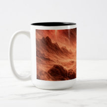 Sandstorm on Orange Planet