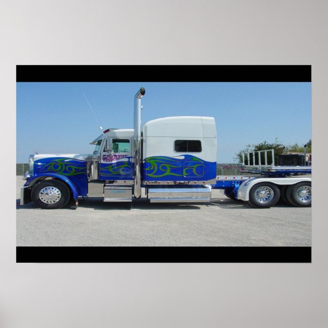 Sandvik Trucking Poster (Front)