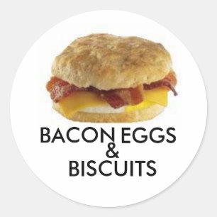 Sandwich Classic Round Sticker