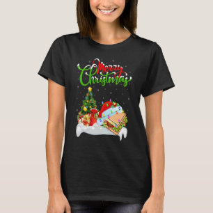 Sandwich Food Xmas Decoration Santa Sandwich Chr T-Shirt