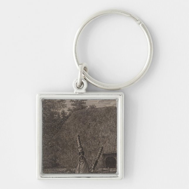 Sandwich Islands, Hawaii Key Ring (Front)