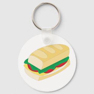 Sandwich Key Ring