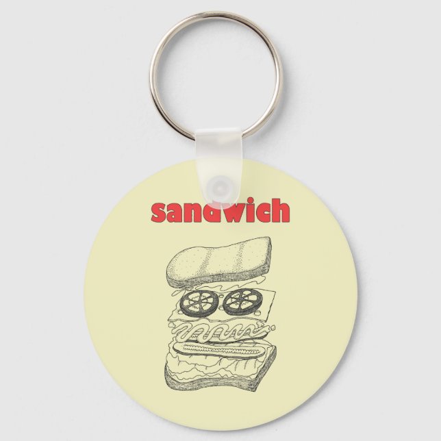 Sandwich Key Ring (Front)