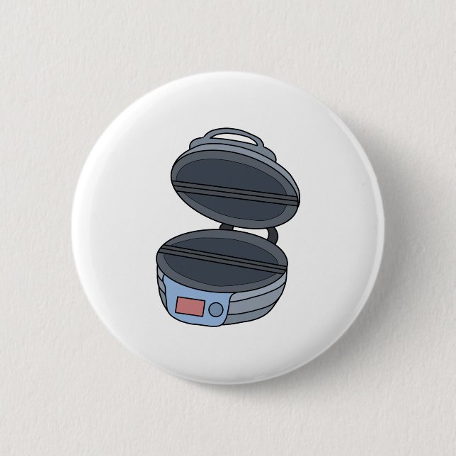 Sandwich Maker 6 Cm Round Badge (Front)