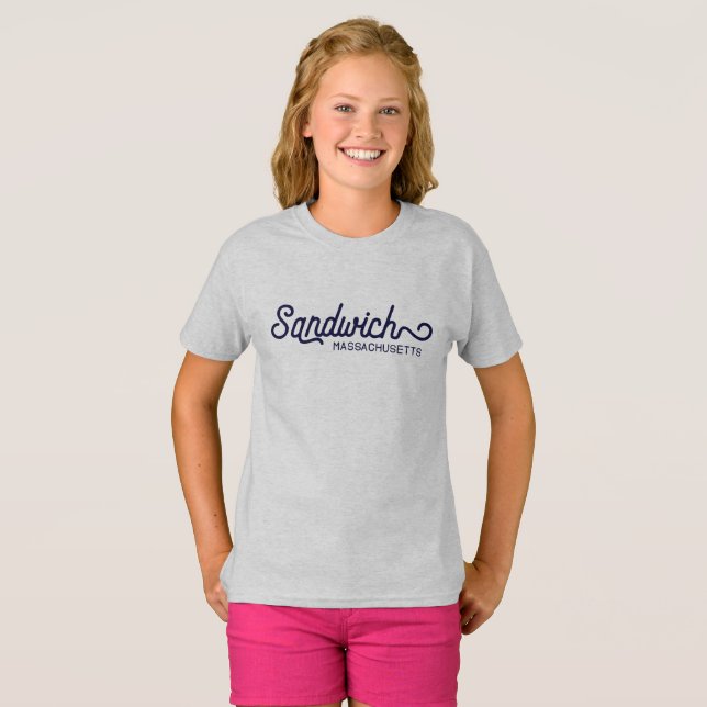 Sandwich, Massachusetts T-shirt (Front Full)