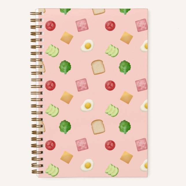 Sandwich Pink Notebook (Front)