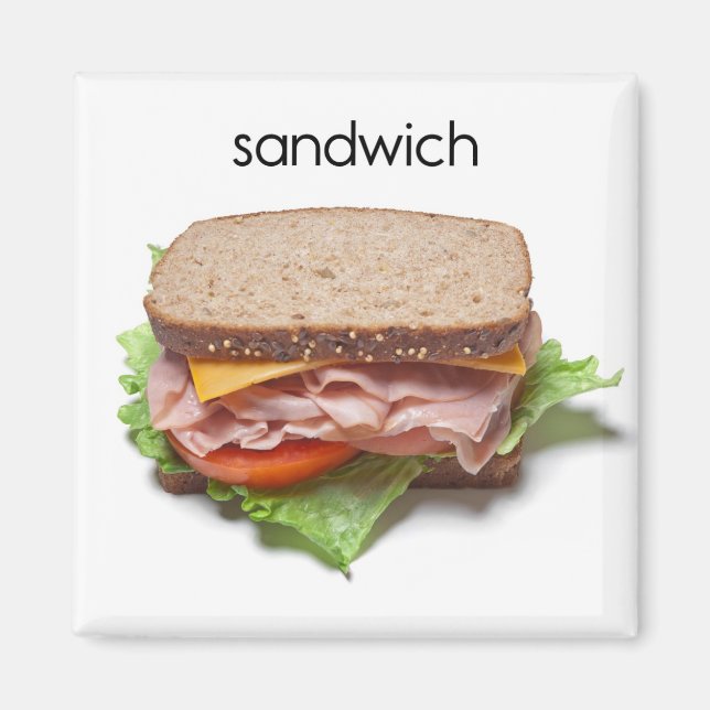 Sandwich Refrigerator Magnet (Front)