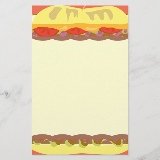 Sandwich Stationery (Front)
