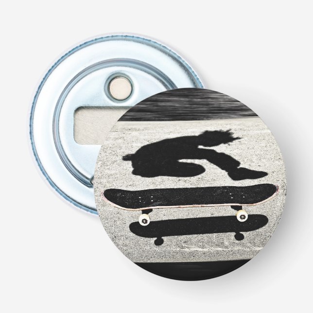 sandwiched skateboard bottle opener (Front)