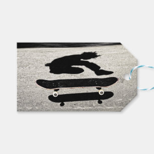 sandwiched skateboard gift tags