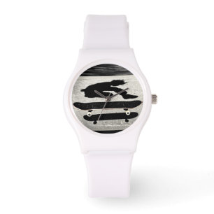 sandwiched skateboard watch