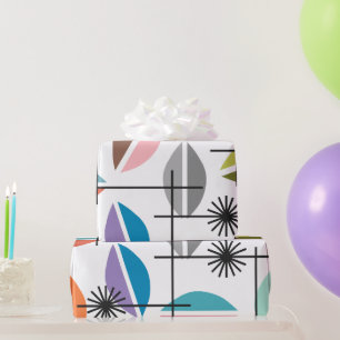 Sandwiches and Flowers Wrapping Paper