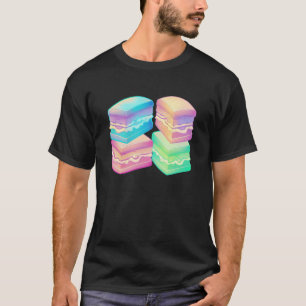 Sandwiches Vaporwave Retrowave Aesthetic T-Shirt