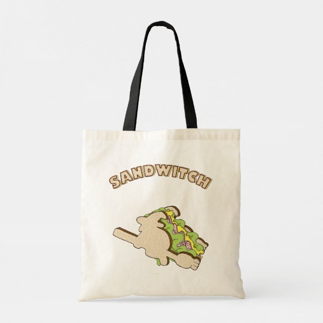 Sandwitch Tote Bag (Back)