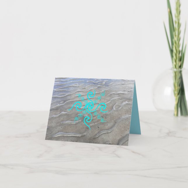 Sandy Beach Card (Front)