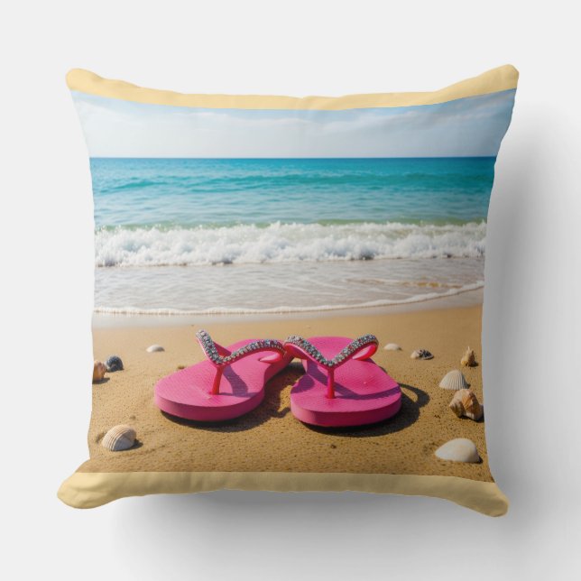 sandy beach cushion (Front)