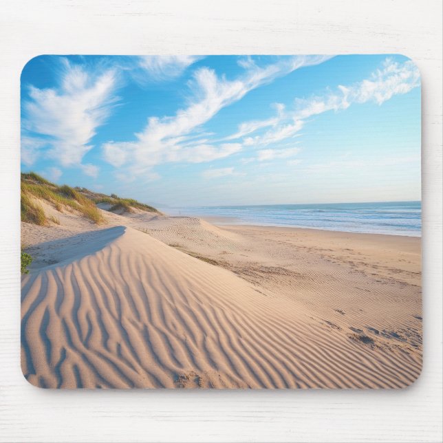 Sandy Beach Mouse Pad (Front)