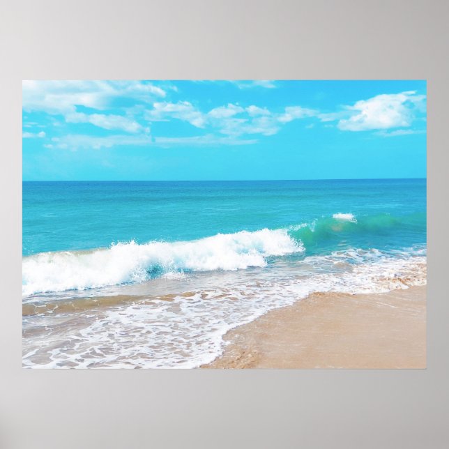 Sandy beach  poster (Front)