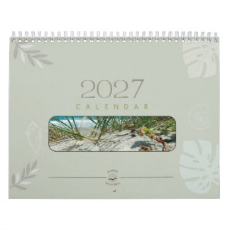 Sandy Beaches 2027 Calendar