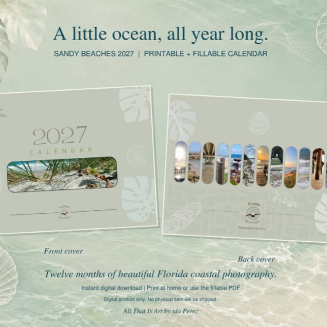 Sandy Beaches 2027 Calendar (Creator Uploaded)