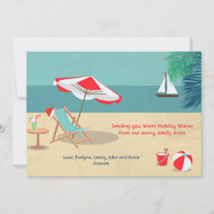 Sandy Christmas Holiday Card