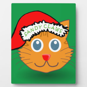 Sandy Claws Plaque