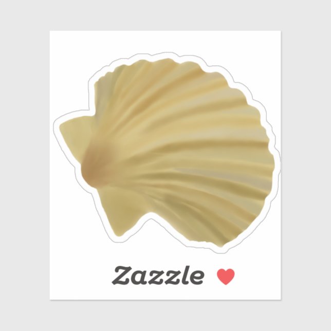 Sandy Coloured Seashell (Sheet)