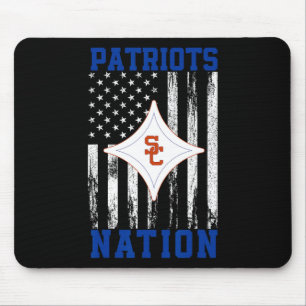 Sandy Creek Patriots Logo Nation Hs Mouse Pad