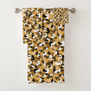 SANDY FORCE CAMO BATH TOWEL SET