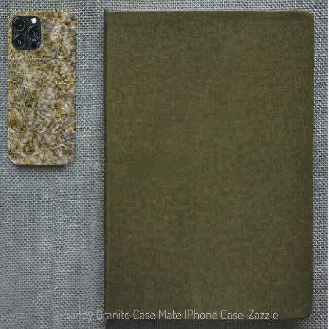 Sandy Granite   iPhone Case (Creator Uploaded)