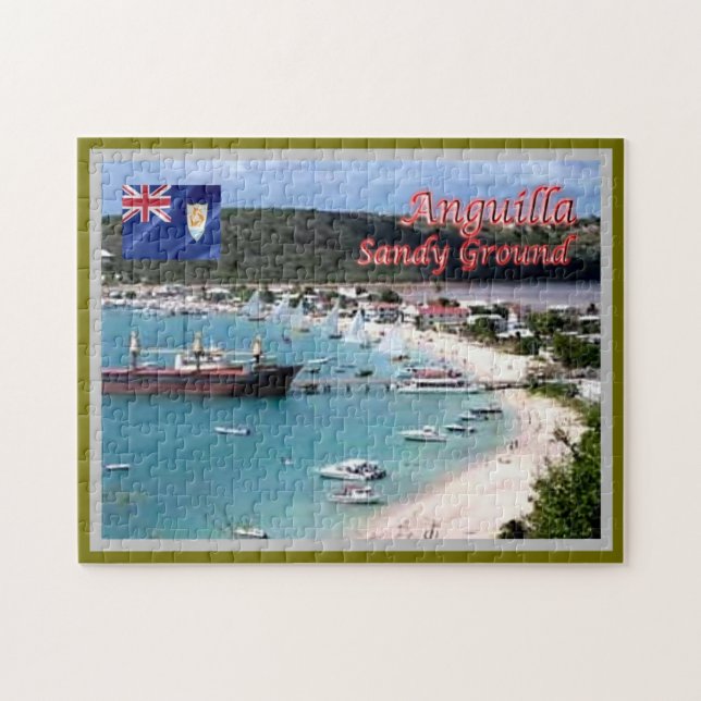 Sandy Ground - Anguilla - Jigsaw Puzzle (Horizontal)