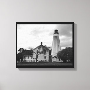 Sandy Hook Lighthouse Canvas Print