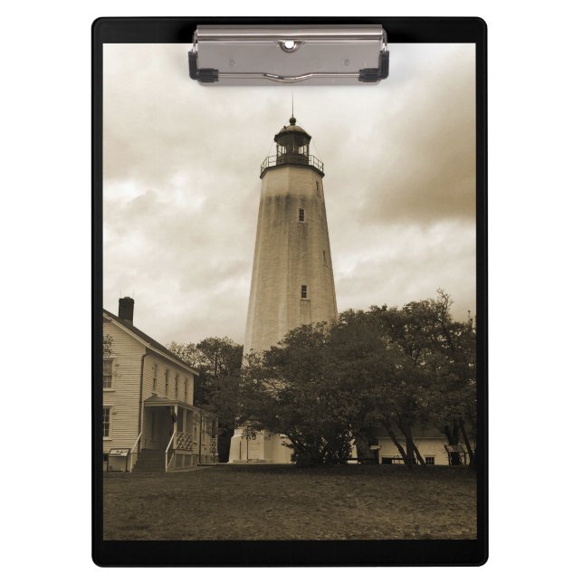 Sandy Hook Lighthouse Clipboard (Front)