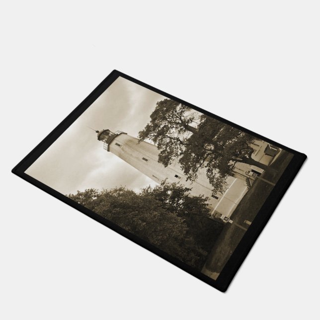 Sandy Hook Lighthouse Doormat (Angled)
