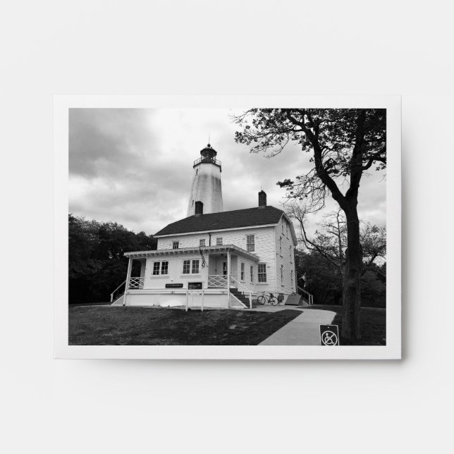Sandy Hook Lighthouse Envelopes (Front)