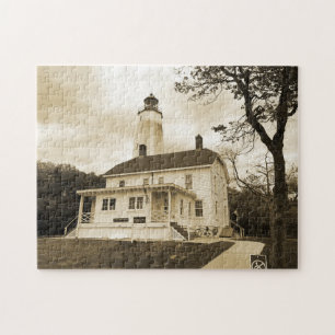 Sandy Hook Lighthouse Jigsaw Puzzle