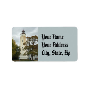 Sandy Hook Lighthouse Label