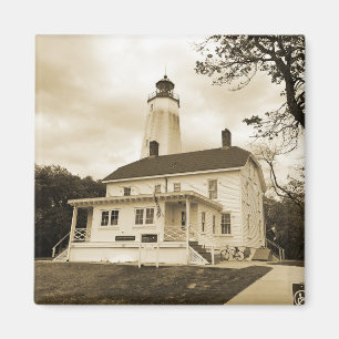 Sandy Hook Lighthouse Magnet