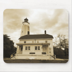 Sandy Hook Lighthouse Mouse Pad