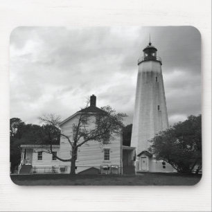 Sandy Hook Lighthouse Mouse Pad