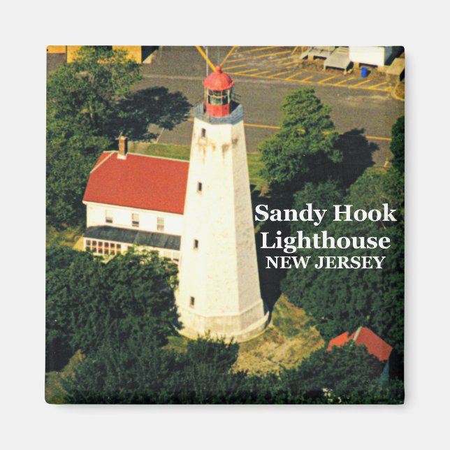 Sandy Hook Lighthouse, New Jersey Magnet (Front)